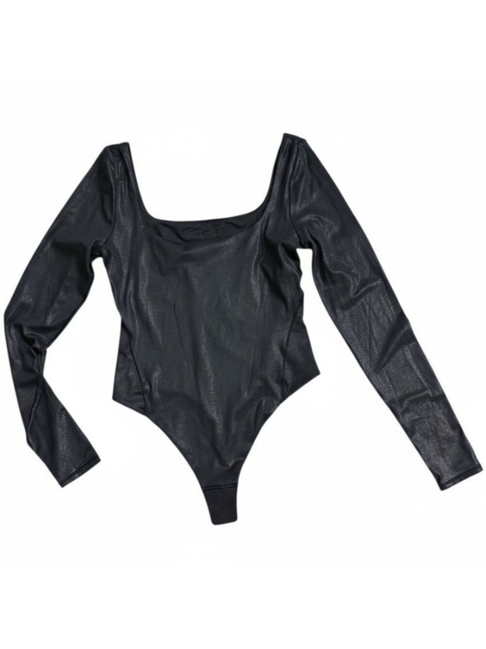 Lululemon XS Wundermost Nulu Square-Neck Long-Sleeve Thong Bodysuit W3INRS NWT - Picture 2 of 16